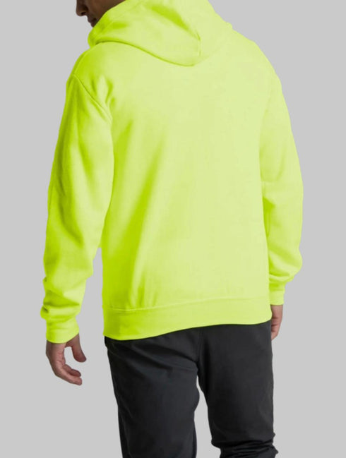 FRUIT OF THE LOOM EVERSOFT FLEECE FULL ZIP HOODIE SWEATSHIRT